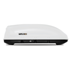 Бокс-багажник на крышу аэродинамический White "Turino Compact"